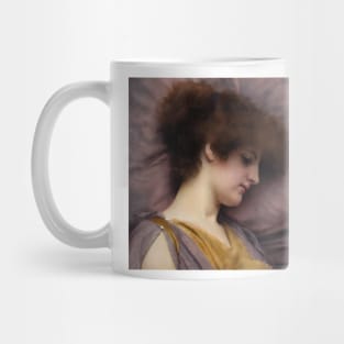 Far Away Thoughts by John William Godward Mug